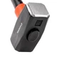 Кувалда, 5000 г, ручка з фібергласу INTERTOOL HT-0245 - зображення 3