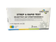 Стрептокок быстрый тест в горле GREYLYNX Strep A Rapid Test самотест на стрептокок А 2 шт. Экспресс-диагностика ангины (Германия) - изображение 1