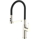 Смеситель для кухни Mixxus Premium PULL 017 SS COLOR REFL.BLACK чёрный-нержавеющая сталь MI8279 - изображение 1