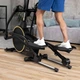 Орбитрек переднеприводный Hop-Sport HS-250CF Jucon Black-Gold Складной Шаг 43 см - изображение 5