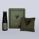 Автомобільний ароматизатор Аромасаше Hurricane KHAKI Standart Set - зображення 1