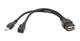 Кабель USB AF — microUSB (M)/microUSB (F), 15 см, чорний, Cablexpert (A-OTG-AFBM-04) - зображення 2