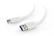 Кабель USB AM - Type-C, 1.8 м, белый, Cablexpert, 3A (CCP-USB3-AMCM-6-W) - зображення 2