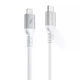 Кабель Proove ReGen Silicone Type-C to Lightning 27W (1m) (white) - зображення 1
