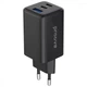 Мережевий зарядний пристрій Proove Pocket GaN 65W (2Type-C + USB) (black) - зображення 3