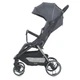 Детская прогулочная коляска EL CAMINO BEYA (ME 1127-B Midnight Gray) с чехлом на ножк - изображение 4