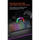 Клавиатура игровая Meetion MK14 Bluetooth 5.0 2.4G USB-C с RGB-подсветкой аккумулятор 4000 мАч черная (MK14b) - изображение 6