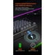 Клавиатура игровая Meetion MK14 Bluetooth 5.0 2.4G USB-C с RGB-подсветкой аккумулятор 4000 мАч черная (MK14b) - изображение 7
