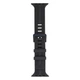 Ремінець Watch Band Silicone Shine для Apple Watch 49 / Watch 45/ Watch 44 / Watch 42 mm Dark Grey - изображение 1
