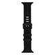 Ремінець Watch Band Silicone Shine для Apple Watch 49 / Watch 45/ Watch 44 / Watch 42 mm Black - изображение 1