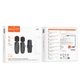Бездротова мікрофонна система HOCO L15 dual-mic (iP/Type-C) Black - изображение 7