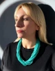 Намисто JN Handicraft імітація бірюзи (№12) - изображение 1