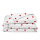 Підковдра Cosas Двоспальна Ранфорс 180x220 CHERRY HEARTS (4822052397787) - зображення 1