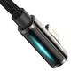 Кабель USB Lightning BASEUS CALCS-01 Legend Elbow 2,4A 1м чорний - изображение 2
