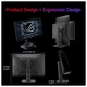 Монітор Asus 27" ROG Strix XG279CNS HDMI, DP, USB-C, IPS, 380Hz, 0.3ms, sRGB 110%, AdaptiveSync, Piv - зображення 5