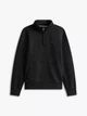 Мужская толстовка (свитшот) на четверть молнии Tommy Hilfiger на флисе, темно-синий, XL - изображение 1