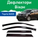 Дефлекторы боковых окон Toyota RAV4 IV Тойота РАВ4 4 5 дверей 2012-2019 ветровики - изображение 1