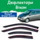 Дефлекторы боковых окон Renault Grand Scenic Рено Гранд Сценик 2003-2009 ветровики - изображение 1