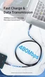 Кабель 1м Essager Type-C - Type-C PD 100W 20V 5A швидка зарядка для ноутбуків MacBook смартфонів PD3.0 QC4.0 - зображення 8