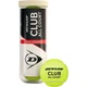 Набор мячей для тенниса Dunlop CLUB ALL COURT 3B желтый (3 штуки) 601629 - изображение 1