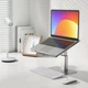 Підставка Baseus Metal Adjustable Laptop Stand Silver (LUJS000012) - изображение 5