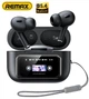 Навушники Bluetooth TWS Remax W30N BT5.4 CozyPods з дисплеєм. Чорні - зображення 1