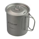 Кружка титанова Starcamp 750 мл HX-TK10 titanium - зображення 3