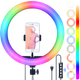 Кольцевая лампа 30 см RGB светодиодная со штативом 210 см Ring Fill Light LED - изображение 3