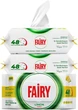 Універсальні вологі серветки для прибирання в домі Fairy Surface Clean Wipes з лимонною олією, білим оцтом та харчова содою 100 штук - изображение 2