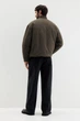 Куртка H&M Boxy Fit утеплена хакі 1295811002 M - изображение 4