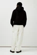 Худі вільного крою H&M Loose Fit чорний 1240529001 M - зображення 4