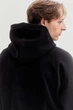 Худі вільного крою H&M Loose Fit чорний 1261663001 M - изображение 4
