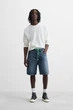 Шорти Zara Straight Fit синій 8062/480/400 31 - изображение 10