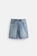 Шорти Zara Straight Fit синій 8062/480/427 34 - изображение 7