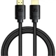 Кабель Baseus High Definition HDMI 8K V2.1 1m Black (CAKGQ-J01) [134216] - изображение 1