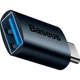 Переходник Baseus Ingenuity Series Mini OTG Adaptor USB-C to USB-A Blue (ZJJQ000003) [78669] - изображение 1