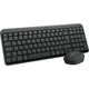 Комплект (клавиатура + мышь) Logitech MK250 Bluetooth/Wireles UA Graphite (920-013823) [140896] - изображение 1