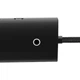 USB-хаб Baseus Lite Series 4-in-1 HUB Adapter Black (WKQX030401) [105720] - изображение 3