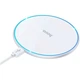 Бездротовий зарядний пристрій Hoco Easy Wireless Charger CW6 Pro White [103862] - зображення 1