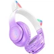Наушники Hoco W42 Cat Ear Stereo Bluetooth Headphones Purple Grape [104195] - изображение 2