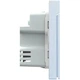 Розумний вимикач триклавішний з нульовою лінією Aqara Smart Wall Switch H1M Neutral MARS-Tech Blue (ZNQBKG26LM) [107868] - зображення 4