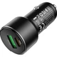 Автомобільний зарядний пристрій Hoco Z42 Light Road PD20W + QC3.0 Black [110008] - зображення 3
