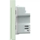 Розумний вимикач двоклавішний з нульовою лінією Aqara Smart Wall Switch H1M Neutral MARS-Tech Green (ZNQBKG25LM) [107870] - зображення 4