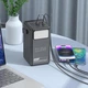 Повербанк великого обсягу для смартфонів та роутерів Hoco DB03 100000mAh з швидкою зарядкою PD20W QC3.0 дисплей та великий ліхтарик у подарунок МЗП PD30W - зображення 5