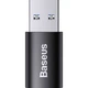 Переходник Baseus Ingenuity Series Mini OTG USB 3.1 to Type-C Black (ZJJQ000101) [126876] - изображение 3