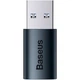 Переходник Baseus Ingenuity Series Mini OTG USB 3.1 to Type-C Blue (ZJJQ000103) [126875] - изображение 3