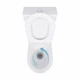 Унитаз напольный Qtap Robin New Ultra Quiet безободковый с сиденьем Soft-close WHITE QT13226083AW - изображение 6