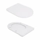 Унитаз напольный Qtap Robin New Ultra Quiet безободковый с сиденьем Soft-close WHITE QT13226083AW - изображение 8