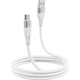Кабель Proove Soft Silicone USB-A to USB-C 2.4A 1m White (CCSO20001202) [130628] - изображение 2