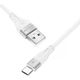 Кабель Proove Soft Silicone USB-A to USB-C 2.4A 1m White (CCSO20001202) [130628] - изображение 3